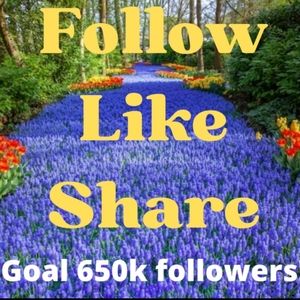 Follow/share game for fellow Posher let's help her reach her goal